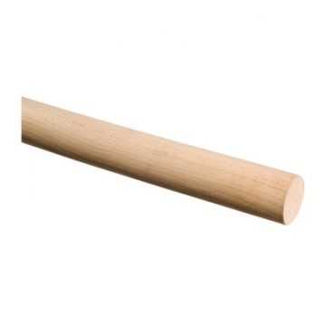 Holzhandlauf 48 mm, Länge 2500 mm, Modell 8925, Buche