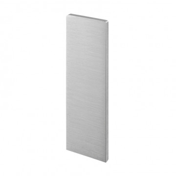 Endkappe Easy Glass Slim 198 x 49 mm Modell 8013 Aluminium (eloxiert)